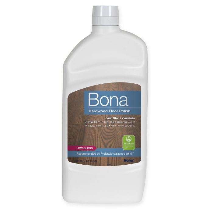 Bona Low Gloss Hardwood Floor Polish 36 Oz Bed Bath Beyond