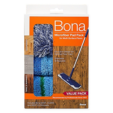 Bona&reg; Microfiber Pad Pack. View a larger version of this product image.