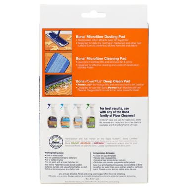 Bona&reg; Microfiber Pad Pack. View a larger version of this product image.