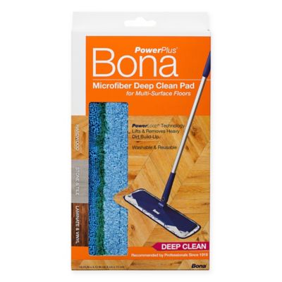 3 PACK Bona Pro Series AX0003443 18-Inch Microfiber Cleaning Pad Tri-Lingual 
