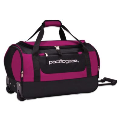 pink carry on duffel bag