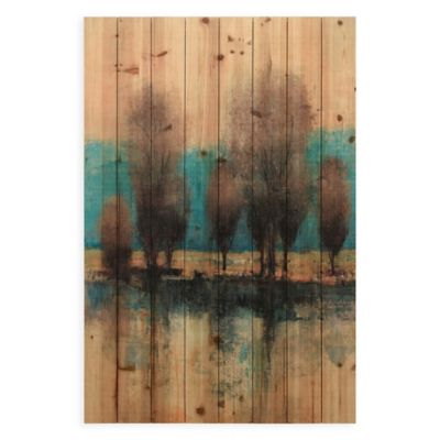 On the Horizon I 45-Inch x 30-Inch Wood Wall Art | Bed Bath & Beyond