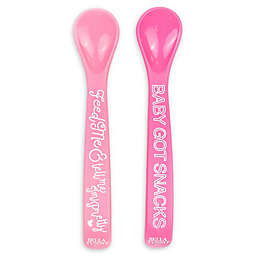 Bella Tunno™ 2-Pack Feed Me Wonder Spoons in Pink