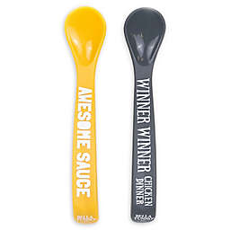 Bella Tunno™ 2-Pack Awesome Wonder Spoons in Yellow/Grey
