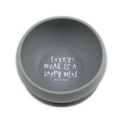 Bella Tunno&trade; "Happy Meal" Silicone Wonder Bowl in Grey
