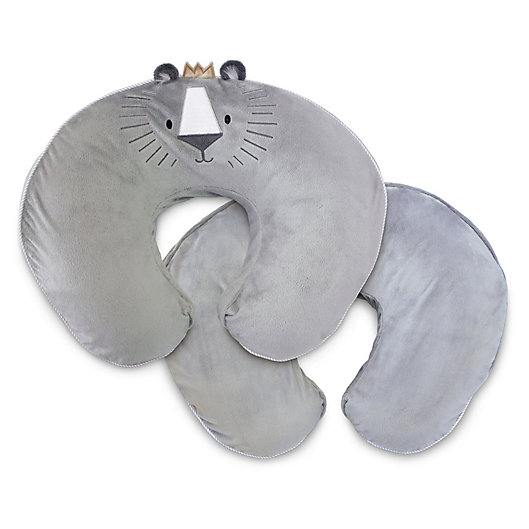 Alternate image 1 for Boppy® Luxe Nursing Pillow and Positioner in Luce Grey Lion