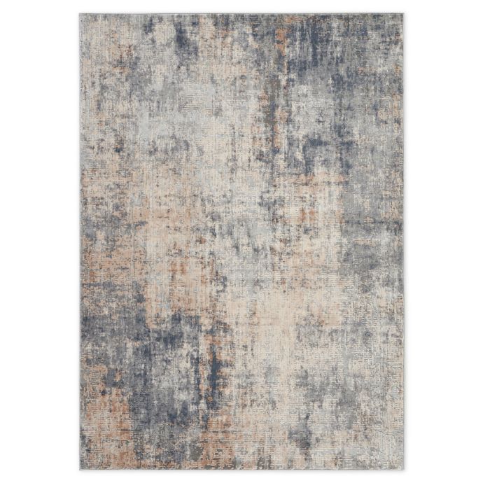 Nourison Rustic Textures Area Rug In Grey Beige Bed Bath Beyond