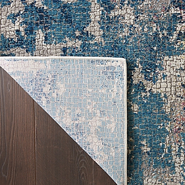 Nourison Global Abstract 7&#39;10 x 9&#39;10 Multicolor Area Rug. View a larger version of this product image.
