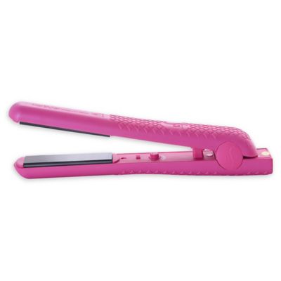 pink flat iron