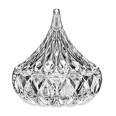 Godinger DublinCrystal Clear Hershey&#39;s Kiss Candy Dish. View a larger version of this product image.