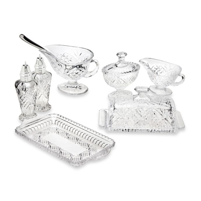 Godinger Dublin 8Piece Crystal Hostess Set Bed Bath and Beyond Canada