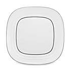 Alternate image 0 for Mikasa&reg; Swirl Square Banded 12-Inch White Platter