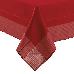 Crescent 9-Piece Tablecloth Set in Red
