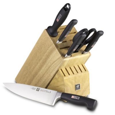 zwilling now s 7 piece knife block set