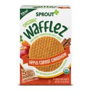 Sprout&reg; Wafflez&trade; 5-Pack 0.63 oz. Apple Carrot Cinnamon Organic Baked Wheat Snacks