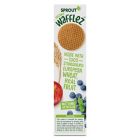 Alternate image 3 for Sprout&reg; Waffles&trade; 5-Pack Blueberry Apple Organic Baked Wheat Snacks
