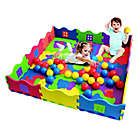 Alternate image 1 for Verdes Foam Activity Ball Pit and Play Mat Set