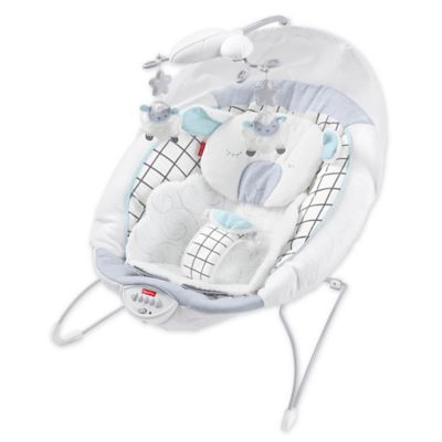 fisher price sweet little lamb deluxe bouncer