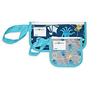 Green Sprouts&reg; 2-Pack Reusable Snack Bags in Aqua Pirate?