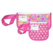 Green Sprouts&reg; 2-Pack Reusable Snack Bags in Pink Flower Field