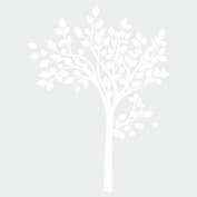 RoomMates&reg; Simple White Tree Peel and Stick Wall Decals