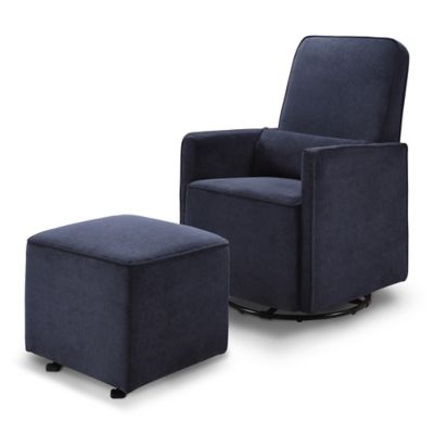 navy glider chair
