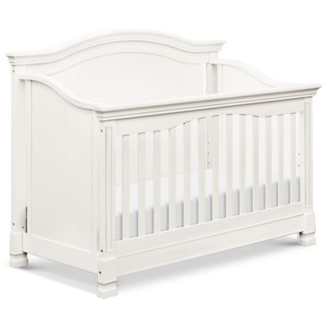 Million Dollar Baby Louis 4 In 1 Convertible Crib In White Bed