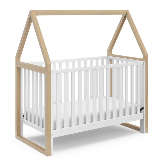 Storkcraft Orchard 5 In 1 Convertible Crib In Driftwood Bed