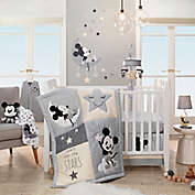 Lambs &amp; Ivy&reg; Disney&reg; Mickey Mouse 4-Piece Crib Bedding Set in Grey/White