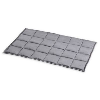 Therapedic&reg; Cooling Weighted Lap/Back Mat in Grey