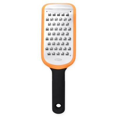 OXO Good Grips&reg; Coarse Etched Grater in Orange