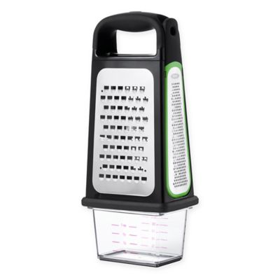 OXO Good Grips&reg; Etched Box Grater with Removable Zester