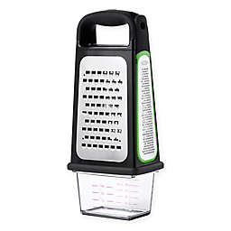 OXO Good Grips® Etched Box Grater with Removable Zester