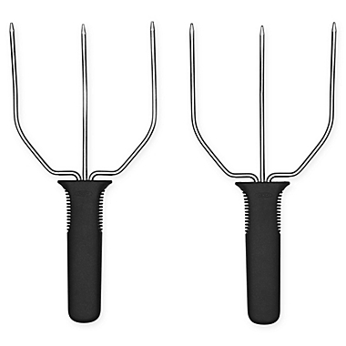OXO Good Grips&reg; Turkey and Roast Lifters in Silver/Black (Set of 2). View a larger version of this product image.