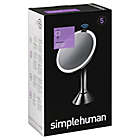 Alternate image 5 for simplehuman&reg; 5X Sensor Vanity Mirror