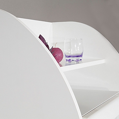 Temahome&reg; Jeanne Kitchen Cart in White. View a larger version of this product image.
