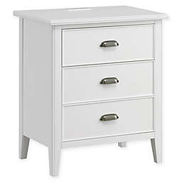Leick Home® Charge Nightstand in Orchid White