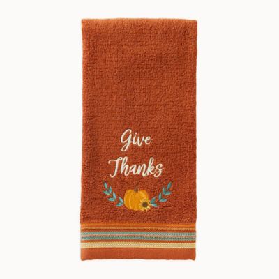 rust colored towels