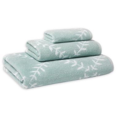 kate spade new york Fern Trellis Bath Towel Collection | Bed Bath & Beyond