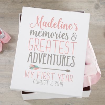 personalized baby memory box