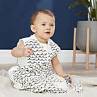Alternate image 5 for ergoPouch&reg; Size 2-12M Organic Cotton Sheeting Sleep Bag in Clouds