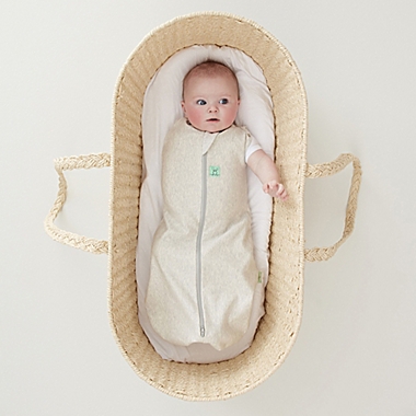ergoPouch&reg; Size 0-3M Organic Cotton Cocoon Swaddle Bag in Grey Marle. View a larger version of this product image.