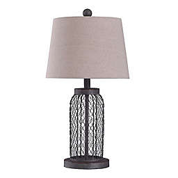 Bee & Willow™ Baiter Chicken Wire Table Lamp with Shade
