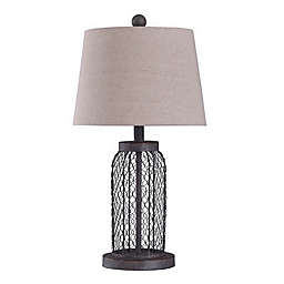 Bee & Willow™ Baiter Table Lamp in Black with CFL Bulb