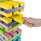 Alternate image 2 for Hey! Play! Giant Wooden Blocks Tower Stacking Game