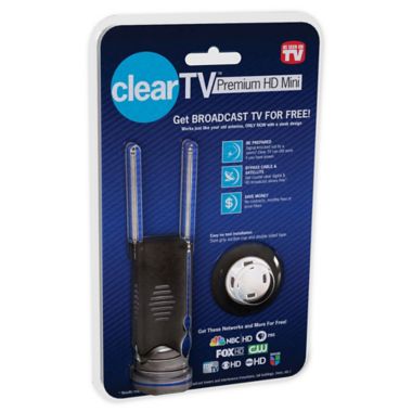 Clear TV Premium HD Mini Mobile Antenna in Black. View a larger version of this product image.