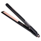 FoxyBae Tr&eacute;s Sleek Titanium Flat Iron in Black/Rose Gold
