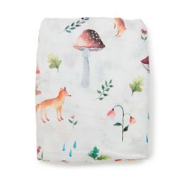 Loulou Lollipop® Woodland Gnome Crib Sheet