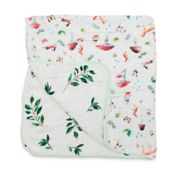 Loulou Lollipop Woodland Gnome Deluxe Muslin Baby Quilt