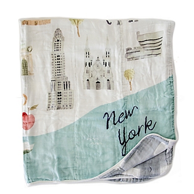 Loulou Lollipop New York City Deluxe Muslin Baby Quilt. View a larger version of this product image.